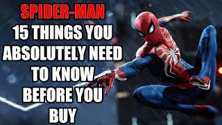 Marvel's Spider-Man - 15 Things You ABSOLUTELY NEED To Know Before You Buy