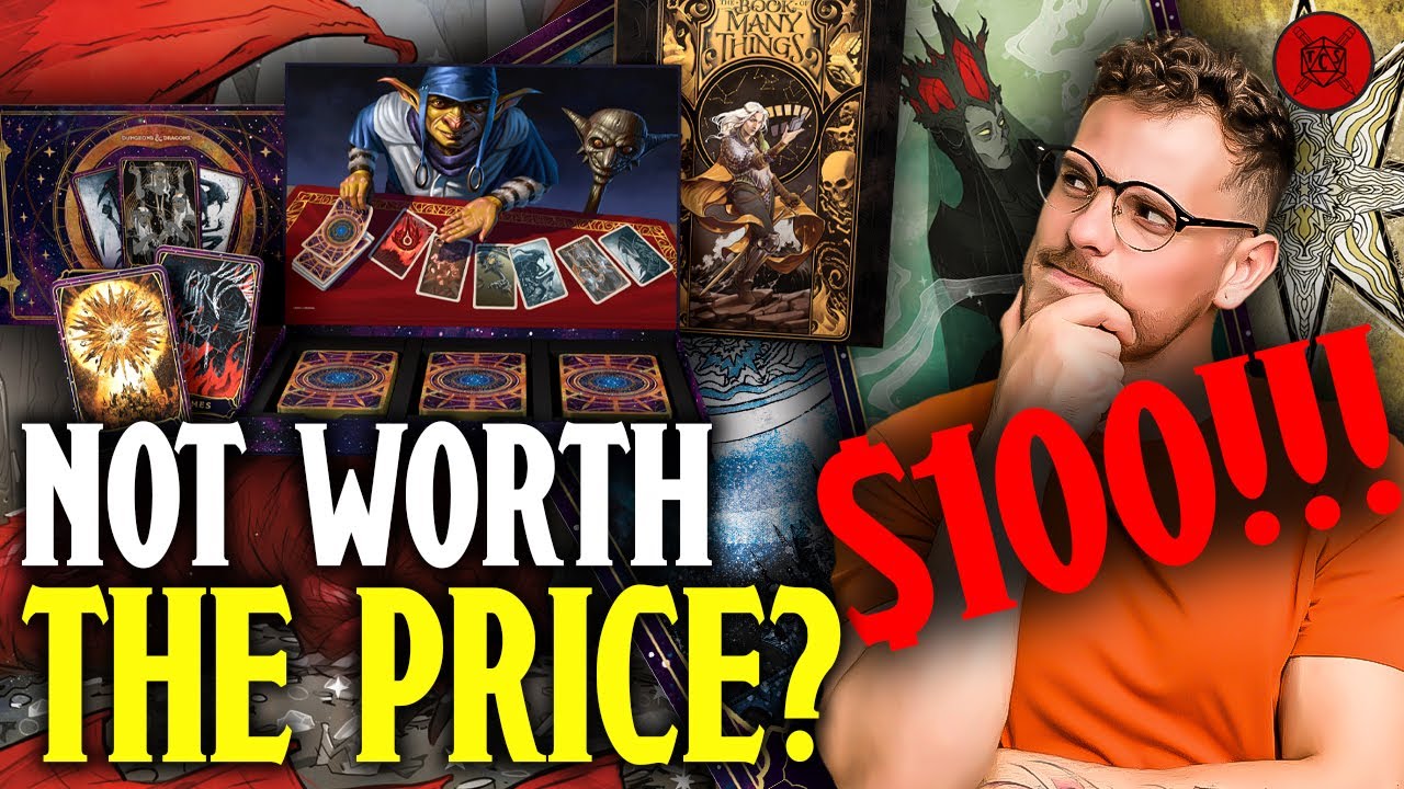トランプ 貴重 デック  D&D Our Brutally Honest Deck Of Many Things Preview!👀 D&D Most