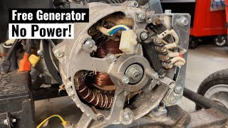 Honeywell Generator Not Making Power - Fixed