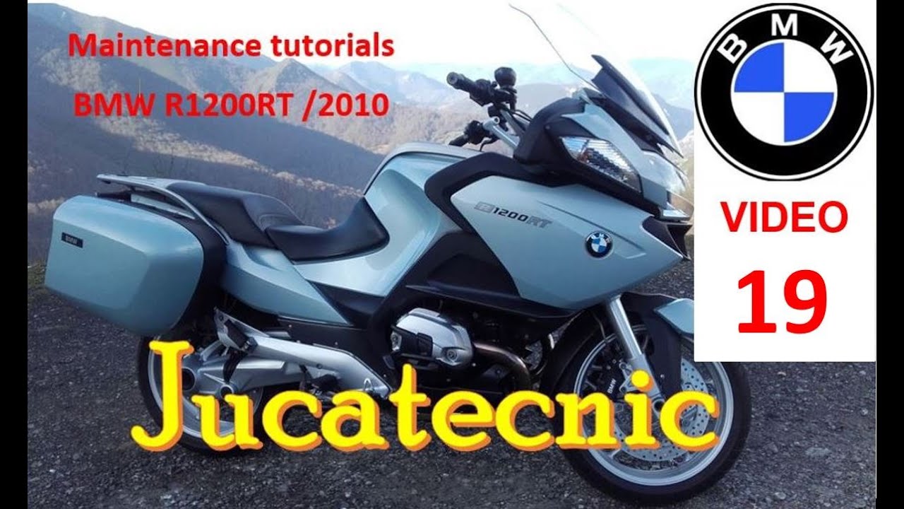 BMW R1200RT Vídeo 19:  Pastillas de freno delanteras