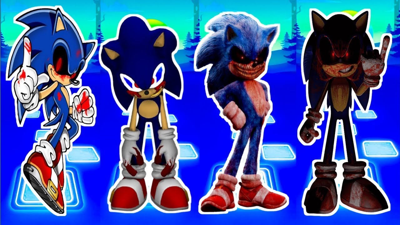 Sonic EXE 🔴 Sonic EXE 🔴 Sonic EXE 🔴 Sonic EXE ||DING DONG HIDE AND SEEK |Tiles Hop EDM Rush