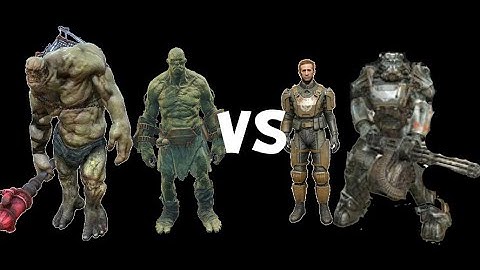 Fallout 4 Battles: BOS vs Super Mutants