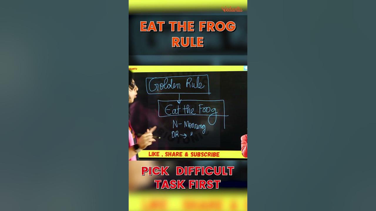 🐸 NEET 2024 Success Strategy Embracing the 'Eat the Frog' Rule for