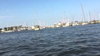 Annapolis from the water, in a dingy :-)