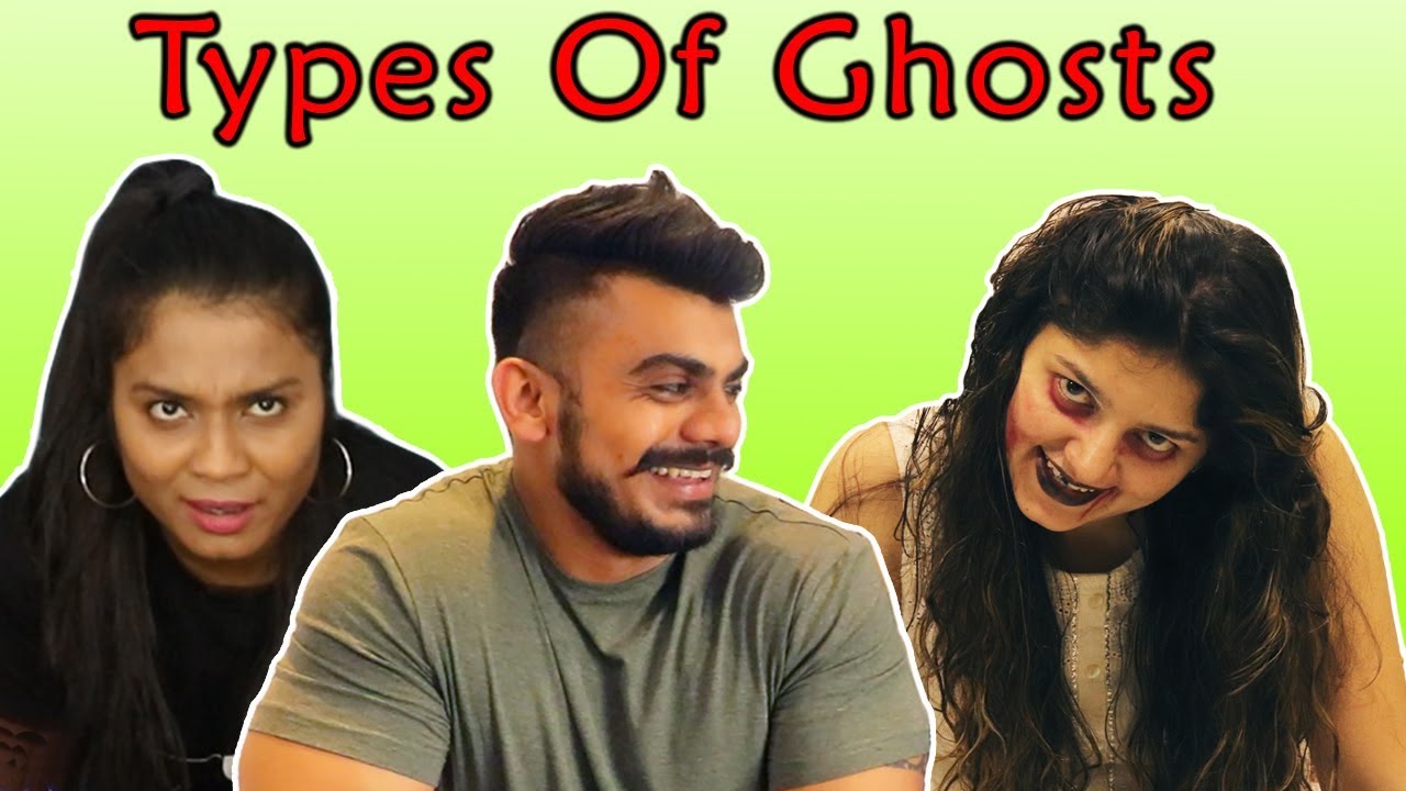Types Of Ghosts | Funny Video (4 Heads)