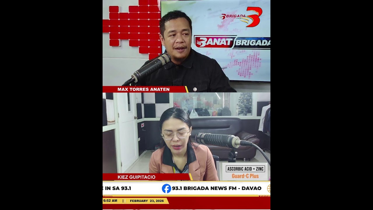 BANAT BRIGADA sa #BrigadaNewsFMDavao (FEBRUARY 23, 2026)