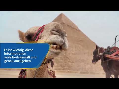 Einreise nach Ägypten: Wie herunterladen Sie die notwendige Gesundheitskarte
