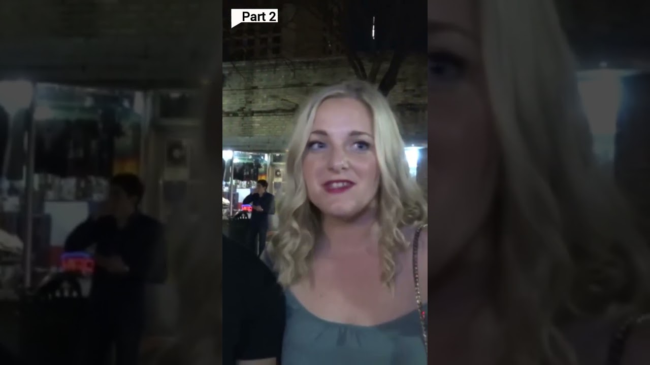 Girls showing their boobs for $100 in public. Part 2