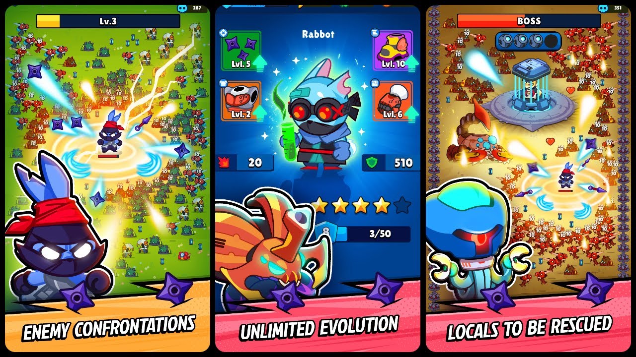 Rabbit Riot Gameplay Video for Android - YouTube