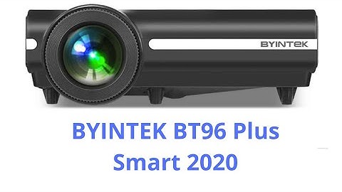 BYINTEK BT96 Plus Smart 2020 New Smart Led-projector Android Projector for 3D 4K projector