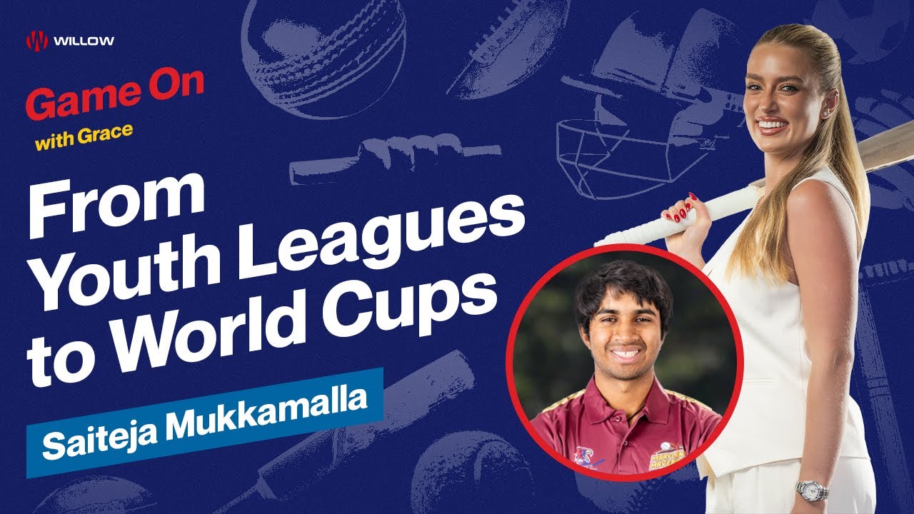Game On with Grace Hayden Ep 12 | Saiteja_Mukkamalla on Grit, Growth & USA Cricket’s Rise