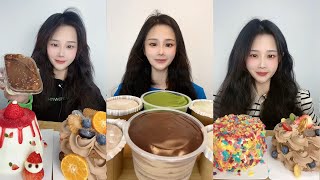 [ASMR] Dessert Mukbang (Cream …