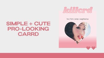 simple + cute pro-looking carrd ! [non-pro]