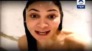 Sofia Hayat Celebrates Indias Win In The Shower