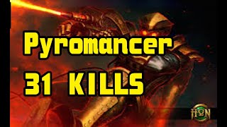 HoN Pyromancer Gameplay  31 Kills