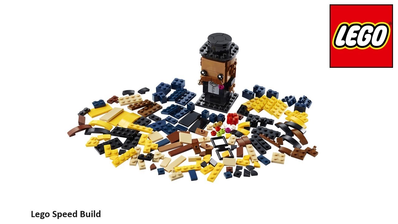 Lego Brickheadz 40384 Wedding Groom Speed Build