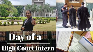 Day in the life of a Legal Intern | High Court Internship|  Law student | Ananta Vyas