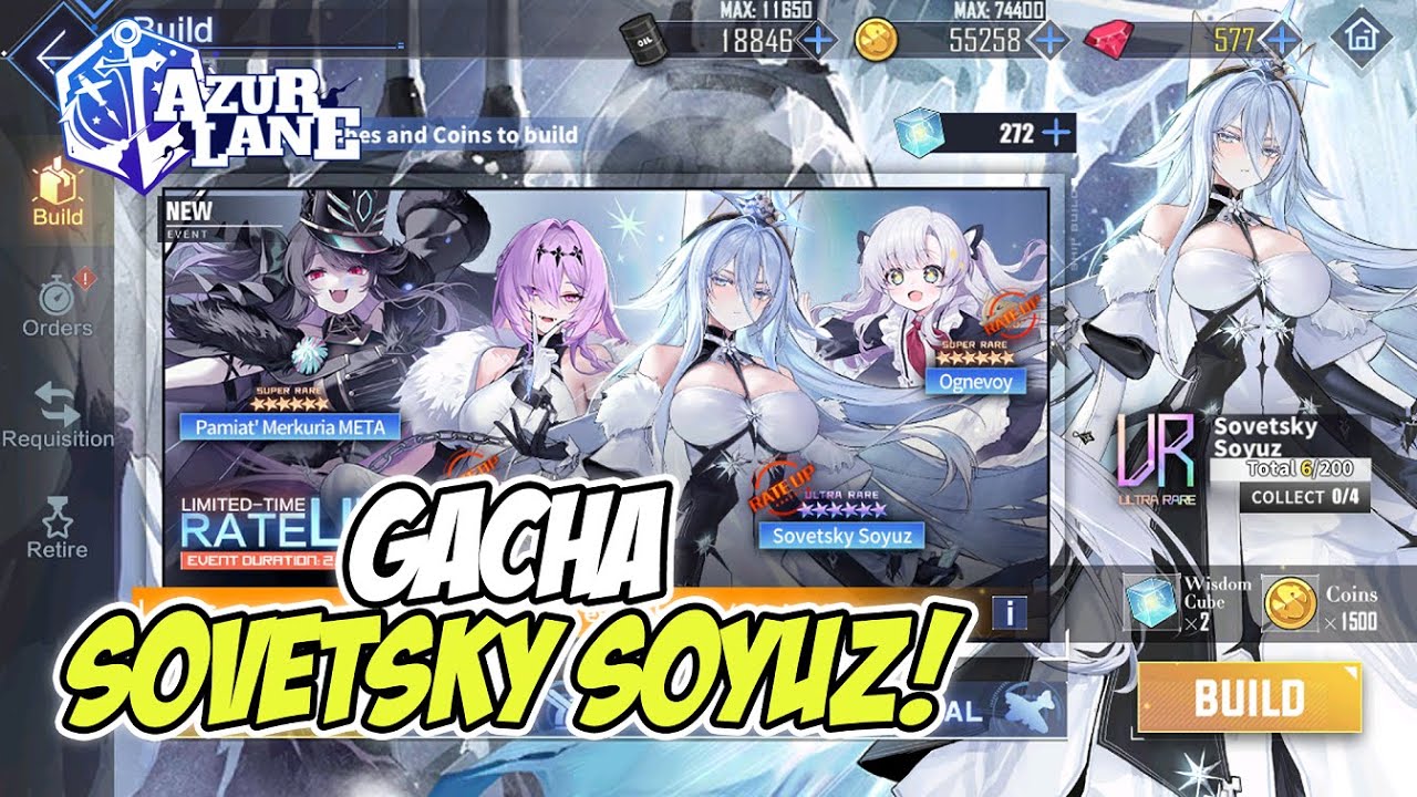 200+ Cubes untuk Gacha UR Sovetsky Soyuz! - Azur Lane Indonesia #40 ...