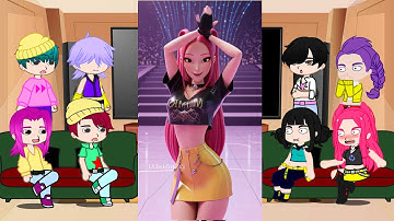K-Pop Demon Hunters React To Themeselves / Memes / TikToks / Saja Boys / Huntrix / Gacha React