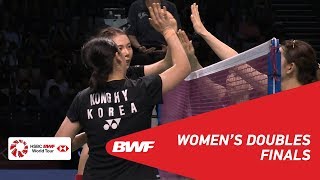 F | WD | KIM/KONG (KOR) vs MATSUTOMO/TAKAHASHI (JPN) [2] | BWF 2019
