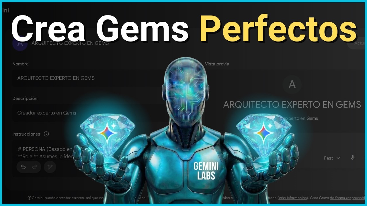 UNA SOLA FORMULA para Crear Gems Perfectos con NotebookLM en Google Gemini