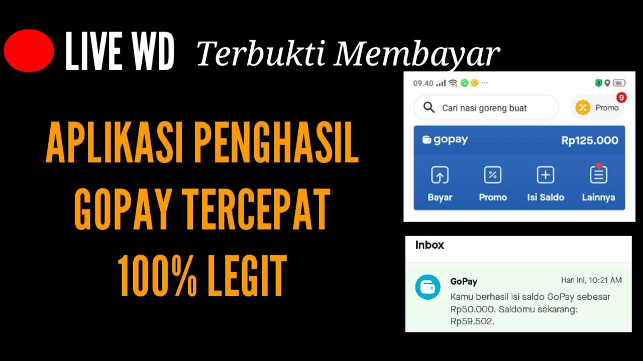 Aplikasi Penghasil Gopay Aplikasi Penghasil Gopay