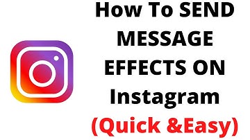 how to SEND MESSAGE EFFECTS ON instagram,how to use instagram animated message effects