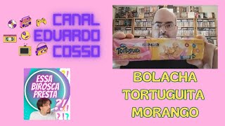 Testando A Bolacha Tortuguitas De Morango
