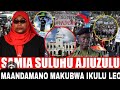 MUUE RAIS SAMIA KUJIUZULU BAADA YA KUSHAMBULIWA IKULU LEO NA WAANDAMAJI TAHARUKI JESHI LAKIZIDIWA