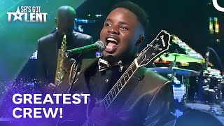 New Creation And The Band Electrifies The Stage! | South Africa's Got Talent