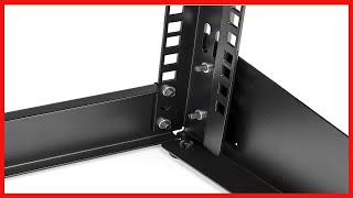 Great product -  StarTech.com 4U 19" Desktop Open Frame Rack - 2 Post Free-Standing Network Rack Swi