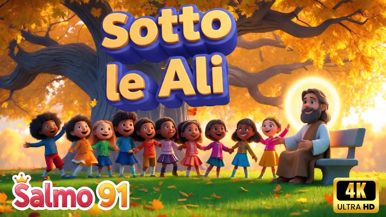 Sotto le Ali 🛡️ (Salmo 91) | 🎶 Il Canto della Sicurezza e della Pace ✨