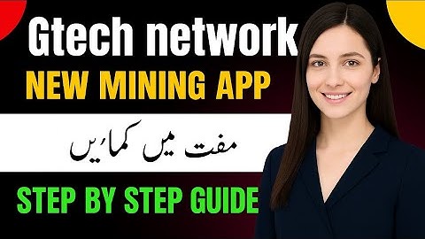 GTech network full details| new mining app|online earning in Pakistan 