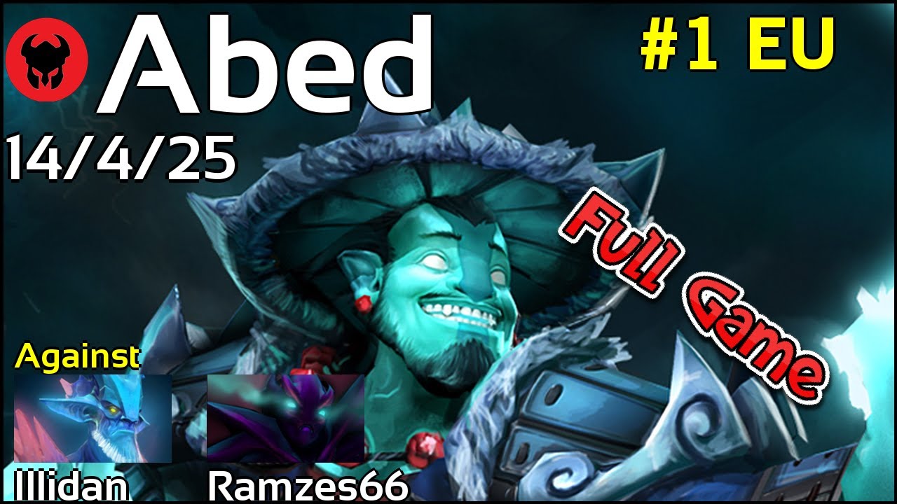 Abed [Fnatic] plays Storm Spirit!!! Dota 2 Full Game 7.21