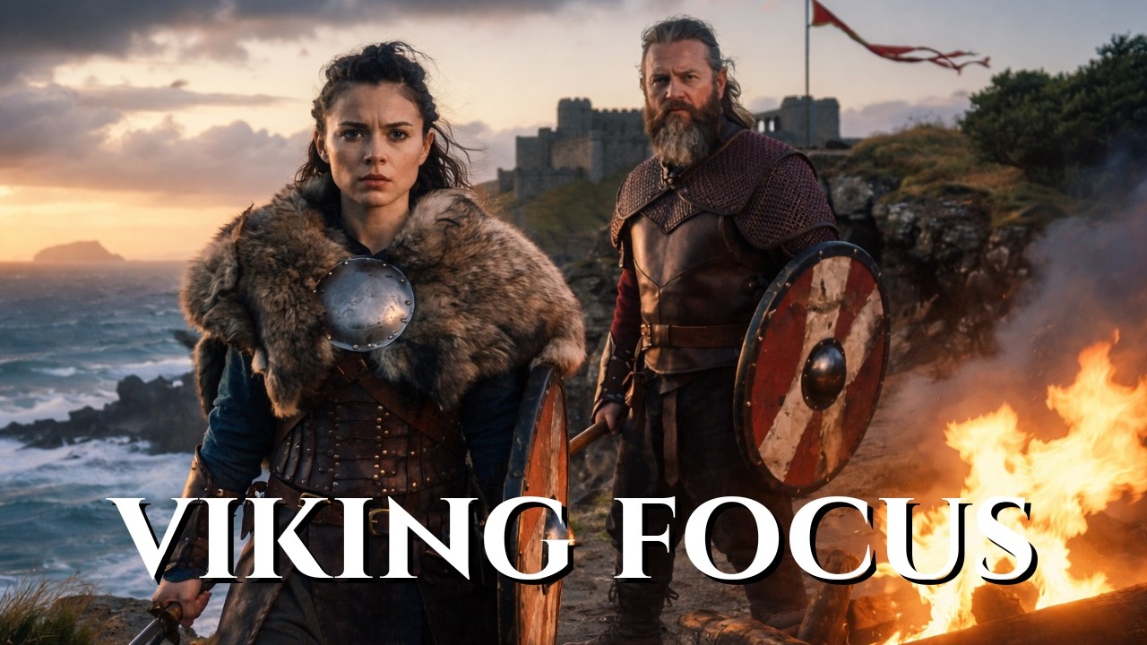 1 Hour Dark Epic Viking Music ⚔️ Powerful Nordic Music for Deep Focus & Study