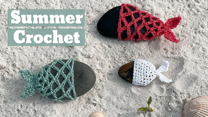 Unique Crochet Cover for Rocks and Crystals