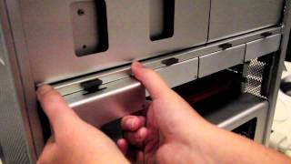 Installing an SSD into a Mac Pro