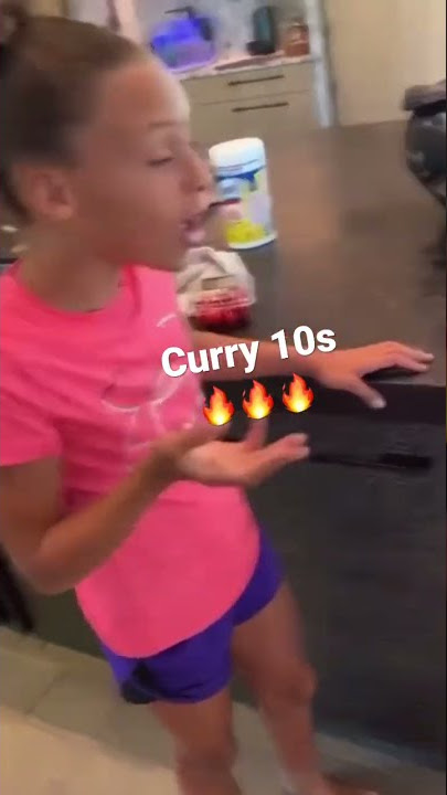 Stephen Curry got his daughter Riley the curry 10s for her 10th birthday