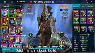 Versulf The Grim double hit Raid Shadow Legends