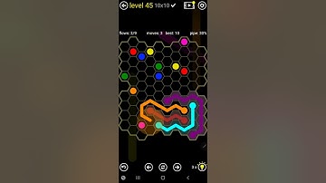 How To Solve Flow Free Hexes Extreme Rainbow Pack Level 45 Board Walk Through Solution Walkthrough