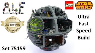 Ultra Fast Speed Build Lego Star Wars 75159 Death Star 2016 Ultimate Collector Series