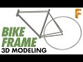 How to 3D Model a Bike Frame in Fusion 360 (Parametric Design)