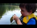 Fishing with CJ at burke lake