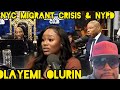 Nyc migrant crisis mayor eric adams  defense attoney olayemi olurin clash over crime