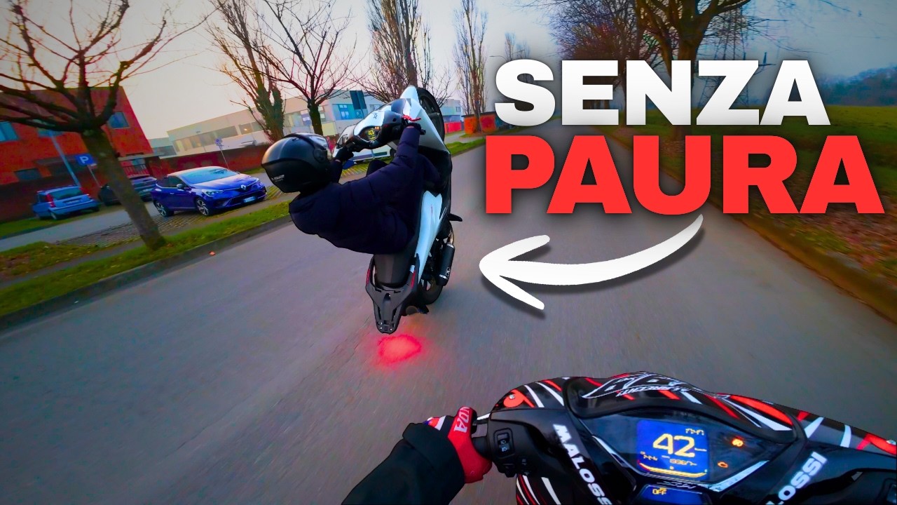 IMPENNA UN SH125 E LO FA SEMBRARE FACILE 😭