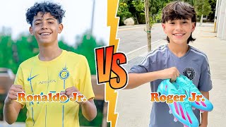 Cristiano Ronaldo Jr. (CR7'S SON) VS Roger Jr. (INTER MIAMI) Transformation ★ From Baby To 2024