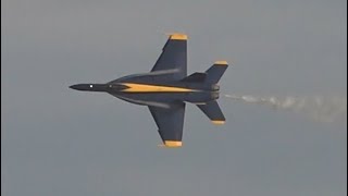 Blue Angels at Winter Training Wednesday 1-31-24