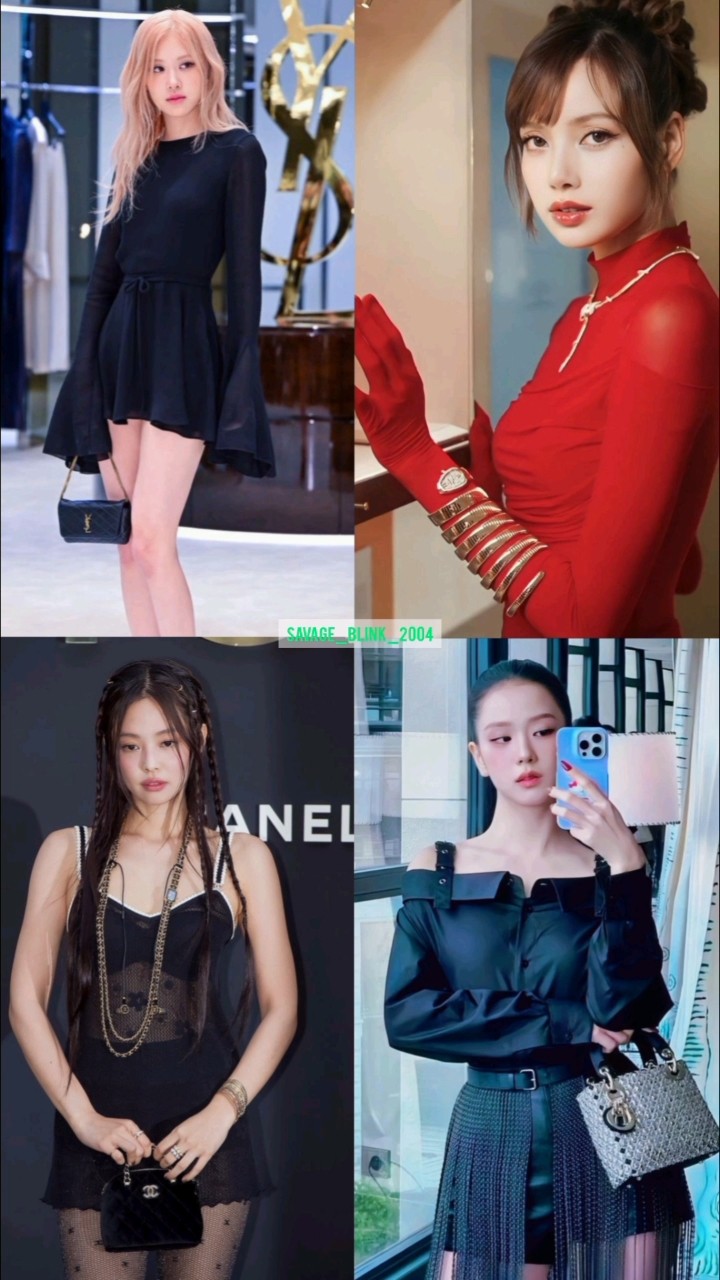 Which brand is you favorite which BLACKPINK represented as Brand ambassador? #rosé#lisa#jennie#jisoo