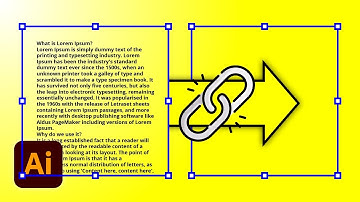 How To Link Text Boxes In Illustrator