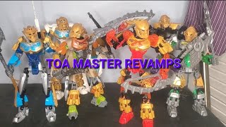 Lego Bionicle G2: Toa Master Revamps